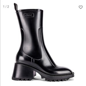 CHLOE Betty Boots Size 38 Color Black